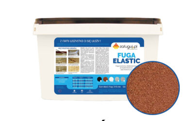 Fuga Elastic – czerwień pustyni 25 kg / fuga żywiczna do płyt tarasowych